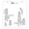 copy of Sizzix • Layered Stencils Scroll Text 4pcs