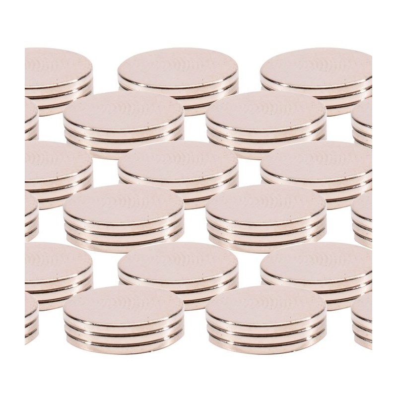 Vaessen Creative • Magneter Ni35 Superstrong Ø12x1mm 18 st