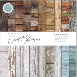 Craft creations The Essential Craft Papers -12x12 Wood Textures