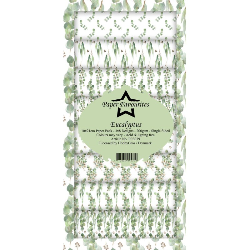 Paper Favourites Slim Card "Eucalyptus" PFS079