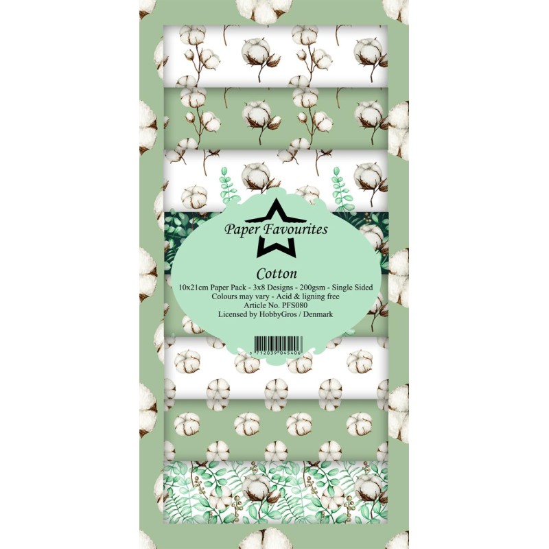 Paper Favourites Slim Card "Cotton" PFS080
