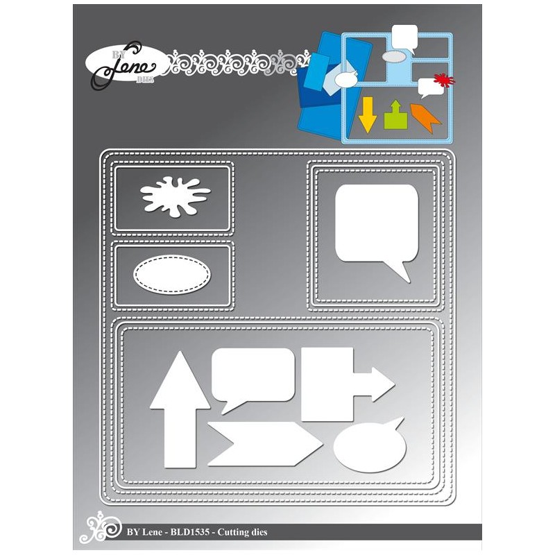 BY Lene Dies "Square Frame" BLD1535