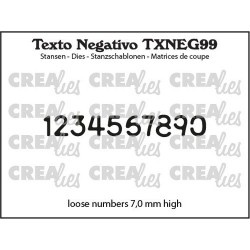 Crealies Texto Numbers...