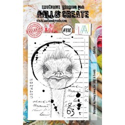 AALL & Create Stamp Ostrich AALL-TP-810 7,3x10,25cm