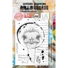 copy of AALL & Create Stamp Owl‘s Crystals AALL-TP-865 15x10cm