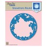 Nellie‘s Shape Dies Blue snovdrops Round SDB009