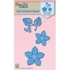 Nellie‘s Shape Dies Blue Christmas Flower SDB060