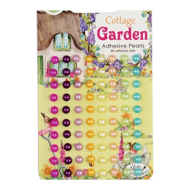 Craft Consortium Cottage Garden - Adhesive Pearls