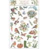 Craft Consortium Little Robin Redbreast  - Rub on Transfers