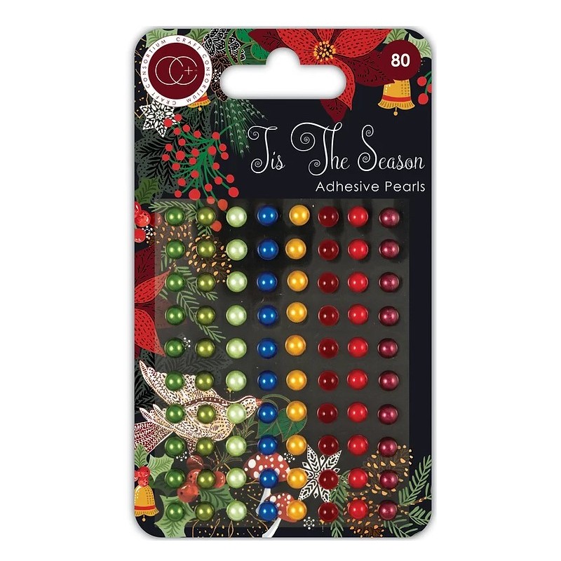 Craft Consortium Tis The Season - Adhesive Enamel Dots