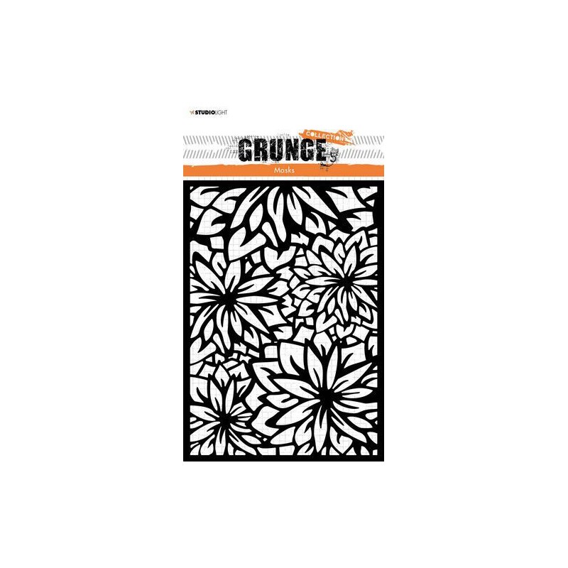 Studio Light Mask Stencil Grunge Collection nr.99 SL-GR-MASK99 210x148mm