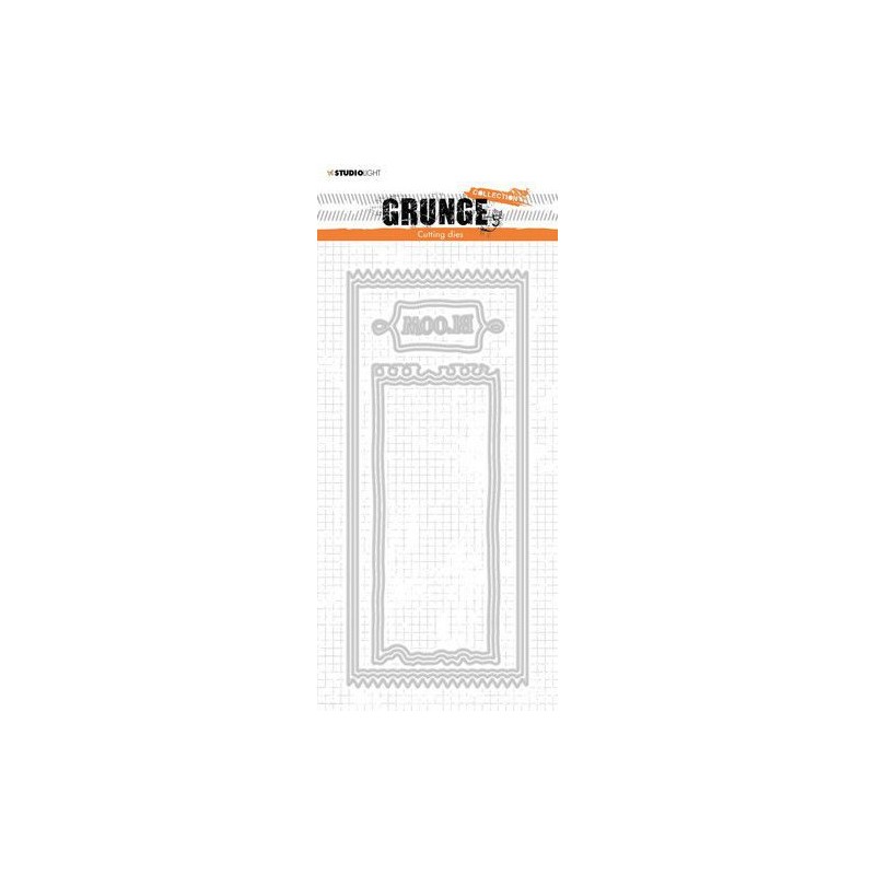 Studio Light Cutting Die Grunge Collection nr.199 SL-GR-CD199 225x100mm