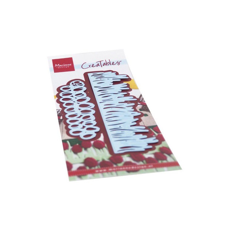 Marianne D Creatable Tulip border LR0653 135x36.5mm