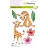 CraftEmotions clearstamps A6 -Gigi-Giraffe Lian Qualm