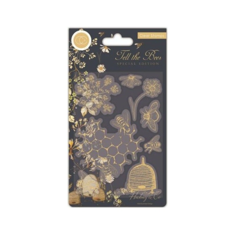 Craft Consortium Clear Stamps Tell The Bees Special Edition