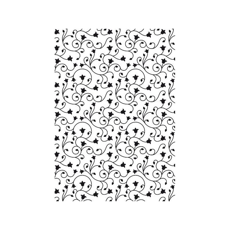 Embossingfolder "swirl-pattern"