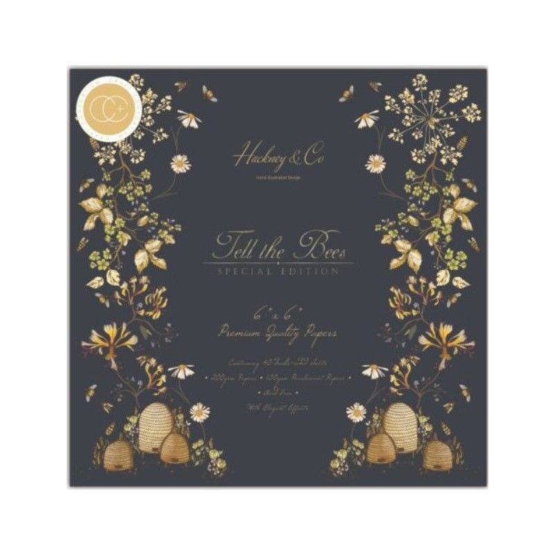 Craft Consortium Tell The Bees Limited Edition 6 x 6" Paper Pad