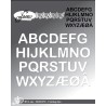 BY LENE DIES "Alphabet - Upper Case" BLD1451