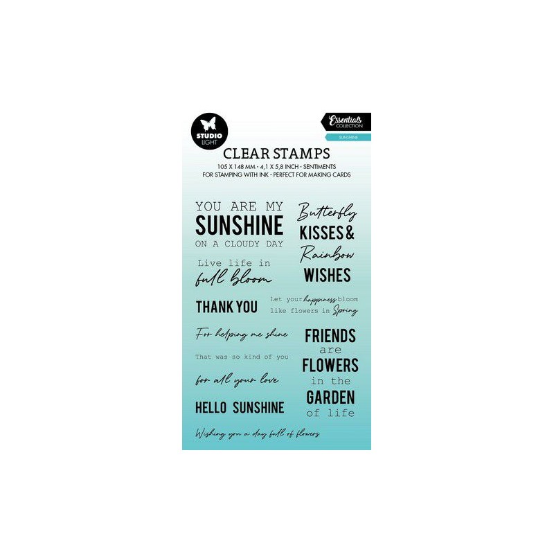 Studio Light Clear Stamp Essentials nr.387 SL-ES-STAMP387 93x136mm