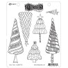 Ranger Dyan Reaveley - TREE TIME - Cling Stamp Set Dylusions DYR81739