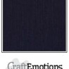 CraftE Cardstock Linen Black Svart 12"x12" / 10st