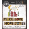 SIZZIX/TIM HOLTZ THINLITS DIE "Christmas Cutouts" 666064