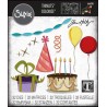 Sizzix/Tim Holtz Thinlits Die "Celebrate Colorize" 666285