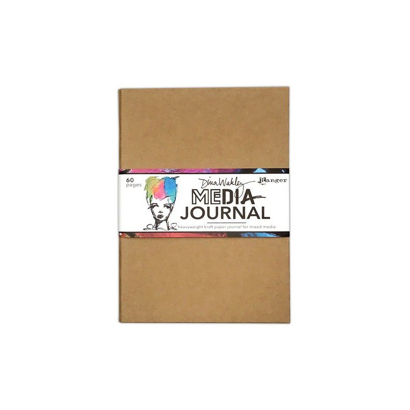 Ranger Media Large Journal 10x14.25 Kraft MDJ80374 Dina Wakley