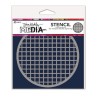 Ranger Dina Wakley MEdia Stencil Coasters 1 MDS81586 Dina Wakley