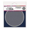Ranger Dina Wakley MEdia Stencil Coasters 3 MDS82118 Dina Wakley