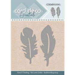 Card Deco Mini Dies "Feathers" CDEMIN10061