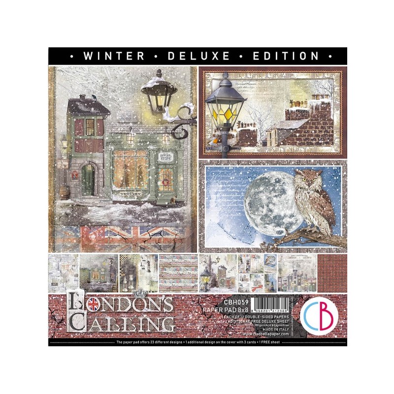 copy of LONDON'S CALLING PAD 12X12 12/PKG +1 FREE DELUXE SHEET