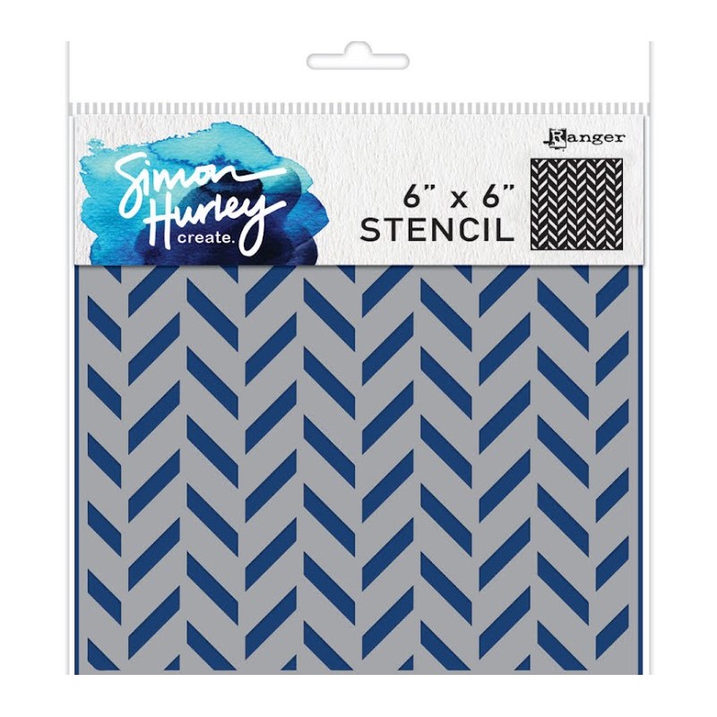 Ranger SH Stencils Flip flop chevron Maker  Simon Hurley