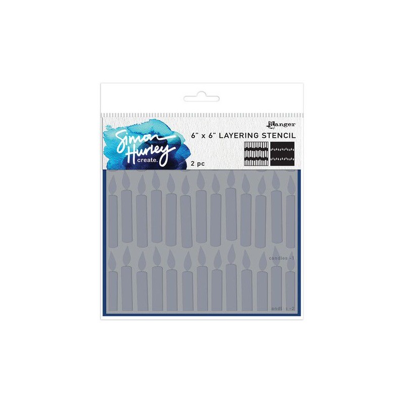 Ranger SH Stencils Candles HUS80978 Simon Hurley