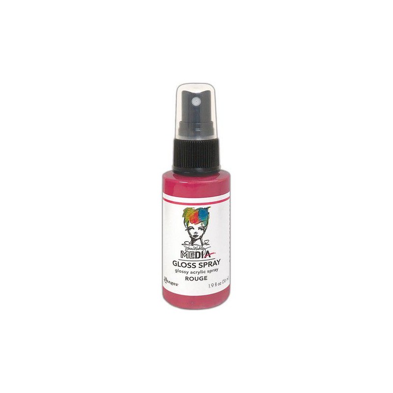 Ranger Dina Wakley MEdia Gloss spray 59 ml - Rouge MDO76513