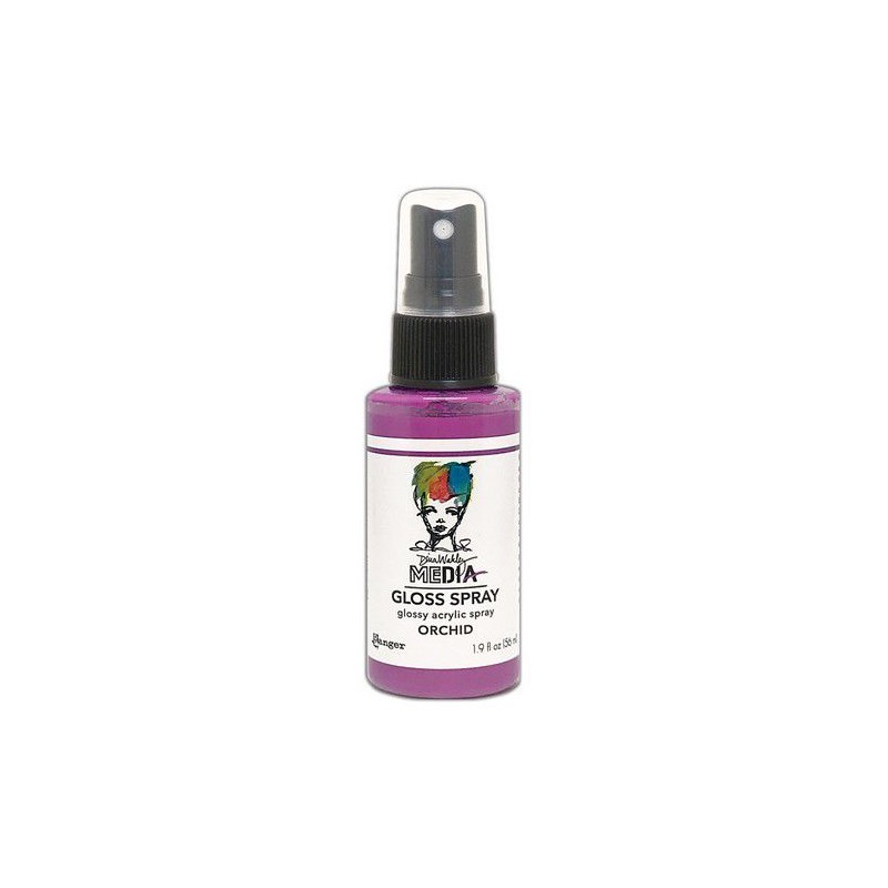 Ranger Dina Wakley MEdia Gloss spray 59 ml - Orchid MDO76506