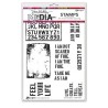 Ranger Dina Wakley Media Stamps Stencil Alphas MDR77855