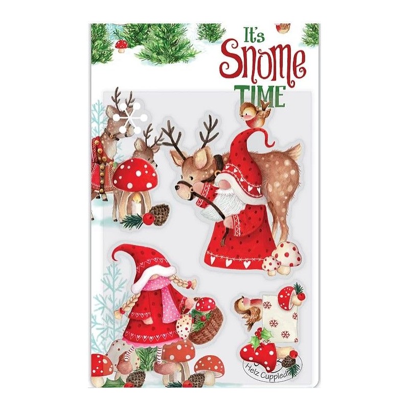 Craft Consortium It's Snome Time - Clear Stamp Set - Mr & Mrs Snome