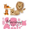 Marianne D Collectable Eline‘s lion/tiger COL1455 100x75mm