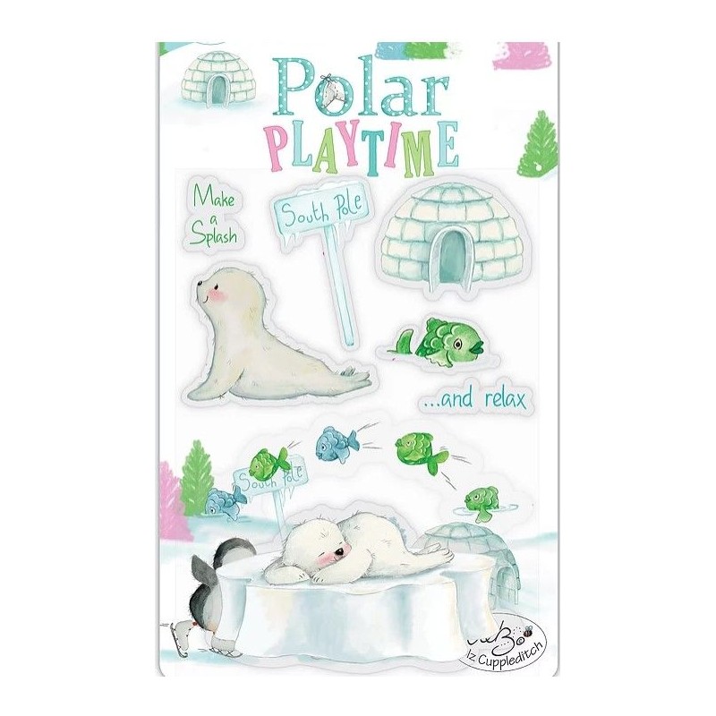 Craft Consortium Polar Playtime - Make a Splash - Stamp Set
