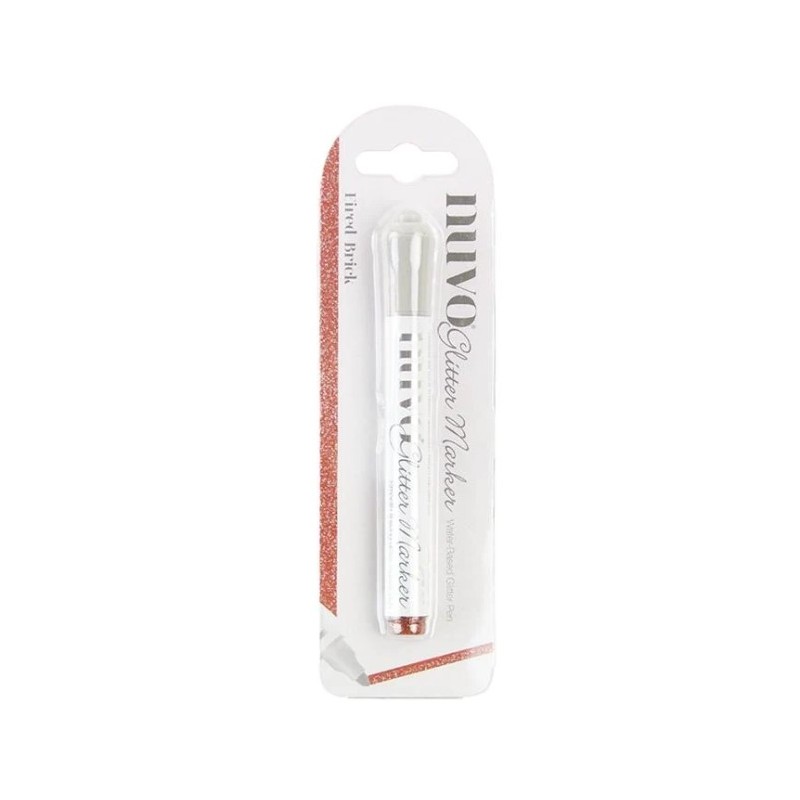 Nuvo "Glitter Marker – Fired Brick” 193N