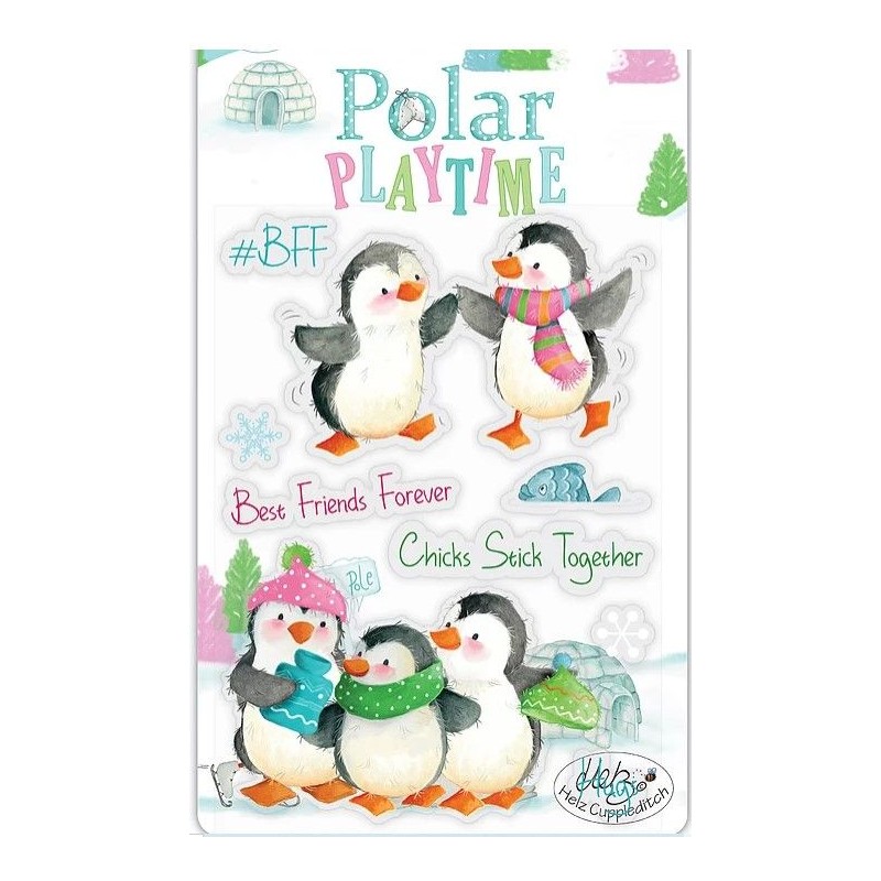 Craft Consortium Polar Playtime - BFF - Stamp Set