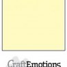 CraftE Cardstock Linen Light yellow 12"x12" / 10st