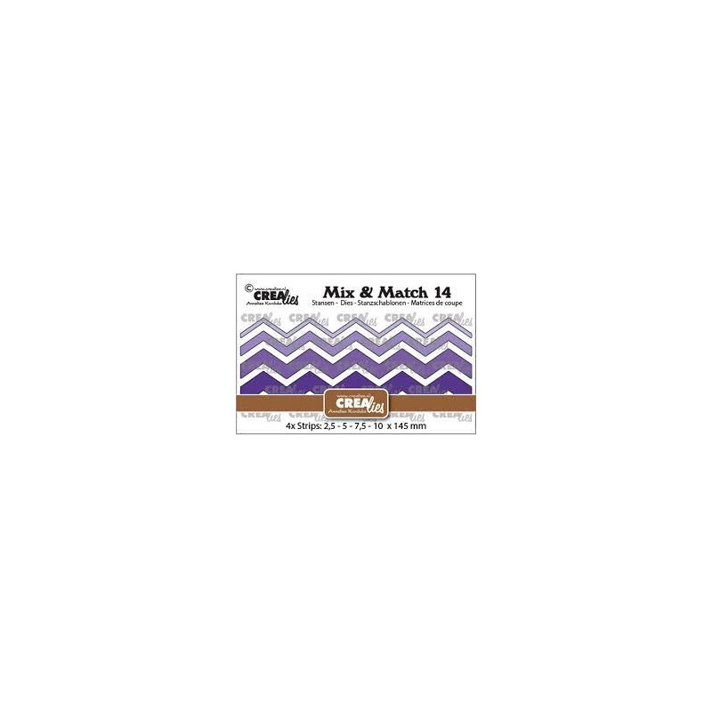 Zigzag strips smooth