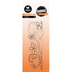 Studio Light Clear Stamp Grunge Collection nr.394 SL-GR-STAMP394 45x140mm