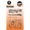 Studio Light Clear Stamp Grunge Collection nr.398 SL-GR-STAMP398 89x132mm