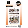 Studio Light Clear Stamp Grunge Collection nr.398 SL-GR-STAMP398 89x132mm