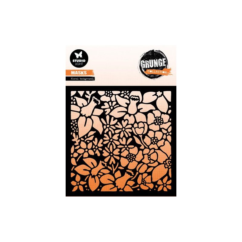Studio Light Mask Grunge Collection nr.182 SL-GR-MASK182 150x150mm