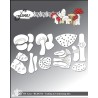 BY LENE DIES "Mushrooms" BLD1514