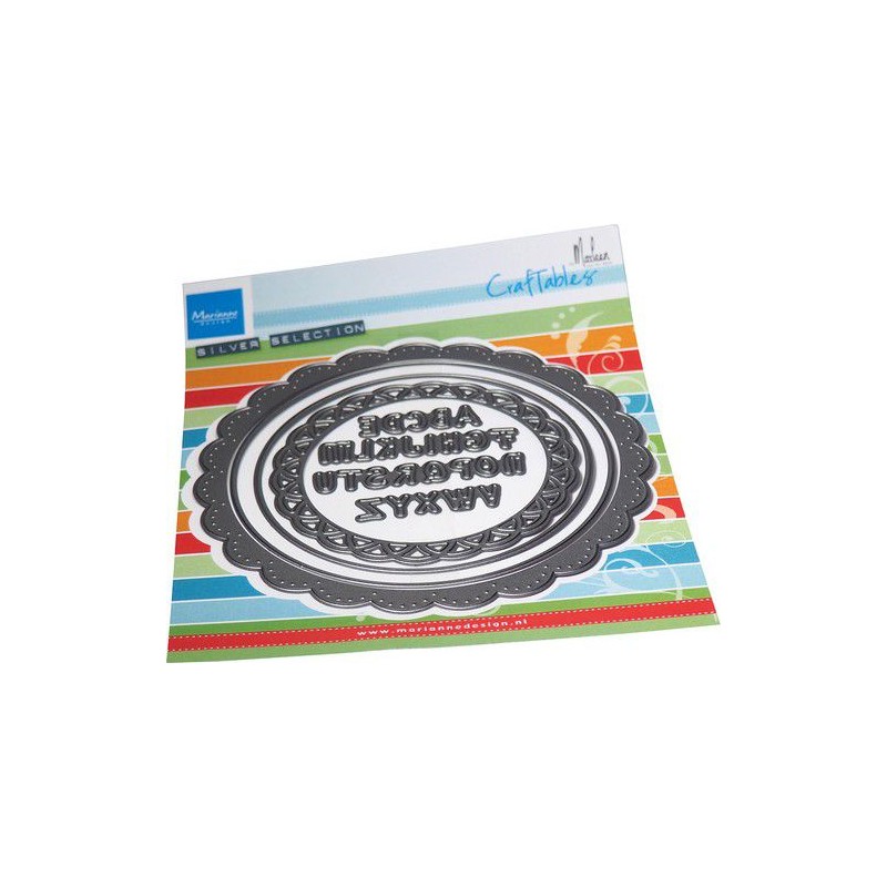 Marianne D Craftable Basic circles by Marleen CR1597 135x175mm